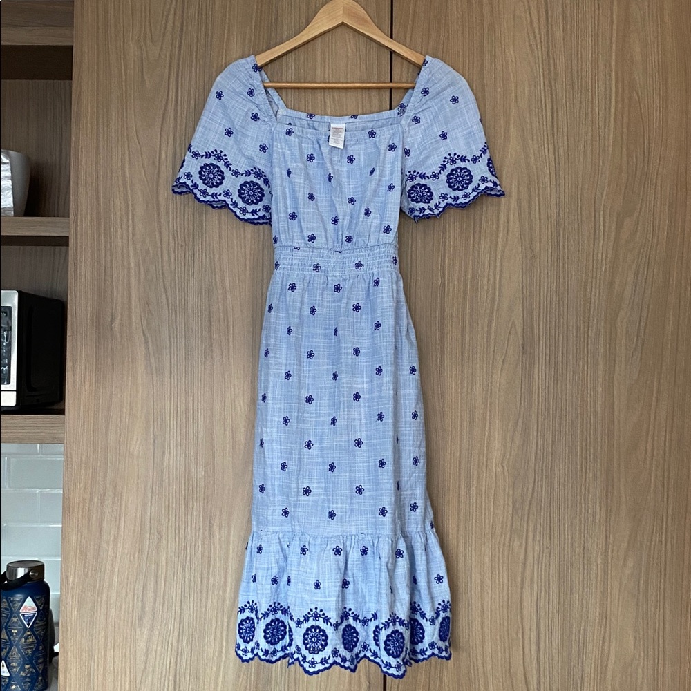 Women’s Blue Floral Sundress